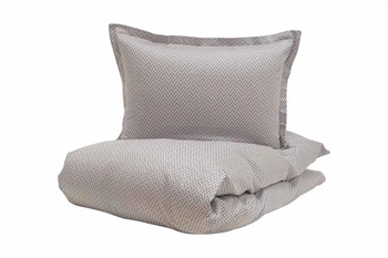 Billede af Turiform sengetøj - 140x220 cm - Forma sort - Sengesæt i 100% bomuldssatin